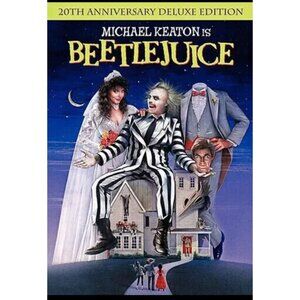 BEETLEJUICE DVD ~ 20th‎ ANNIVERSARY DELUXE EDITION ~ FAST SHIPPING !!